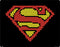 DC Comics Superman Logo Pixels Xbox 360 Slim (2010) Skin